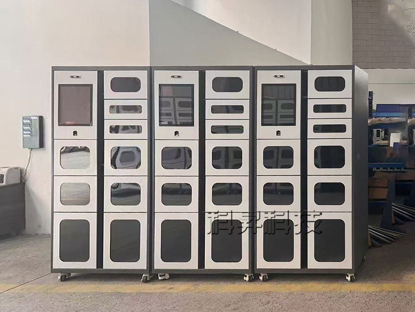 江蘇昆山電力工廠(chǎng)倉(cāng)庫(kù)智能共享工具領(lǐng)用管理柜系統(tǒng)柜